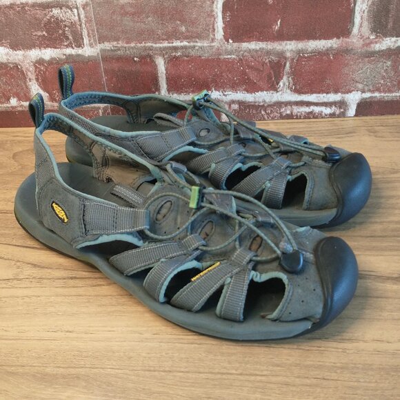 Keen Other - Keen Sandals Mens Size 11.5 Closed Toes Water Shoes Slip On Sage Green